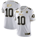 LAR Super Bowl LVI White Gold & Black Gold Jersey