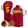 WR 75th Patch Throwback Vapor Premier Limited Jersey