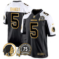 WR 75th Patch Throwback Gold Game Jersey