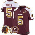 WR Throwback 75th Patch Vapor Limited Jersey