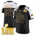 PE Super Bowl LIX Patch Gold Vapor Limited Jersey