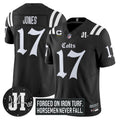 IND 2025 'Gothic Iron Hoof Edition' Vapor Limited Jersey - Jim Irsay Patch