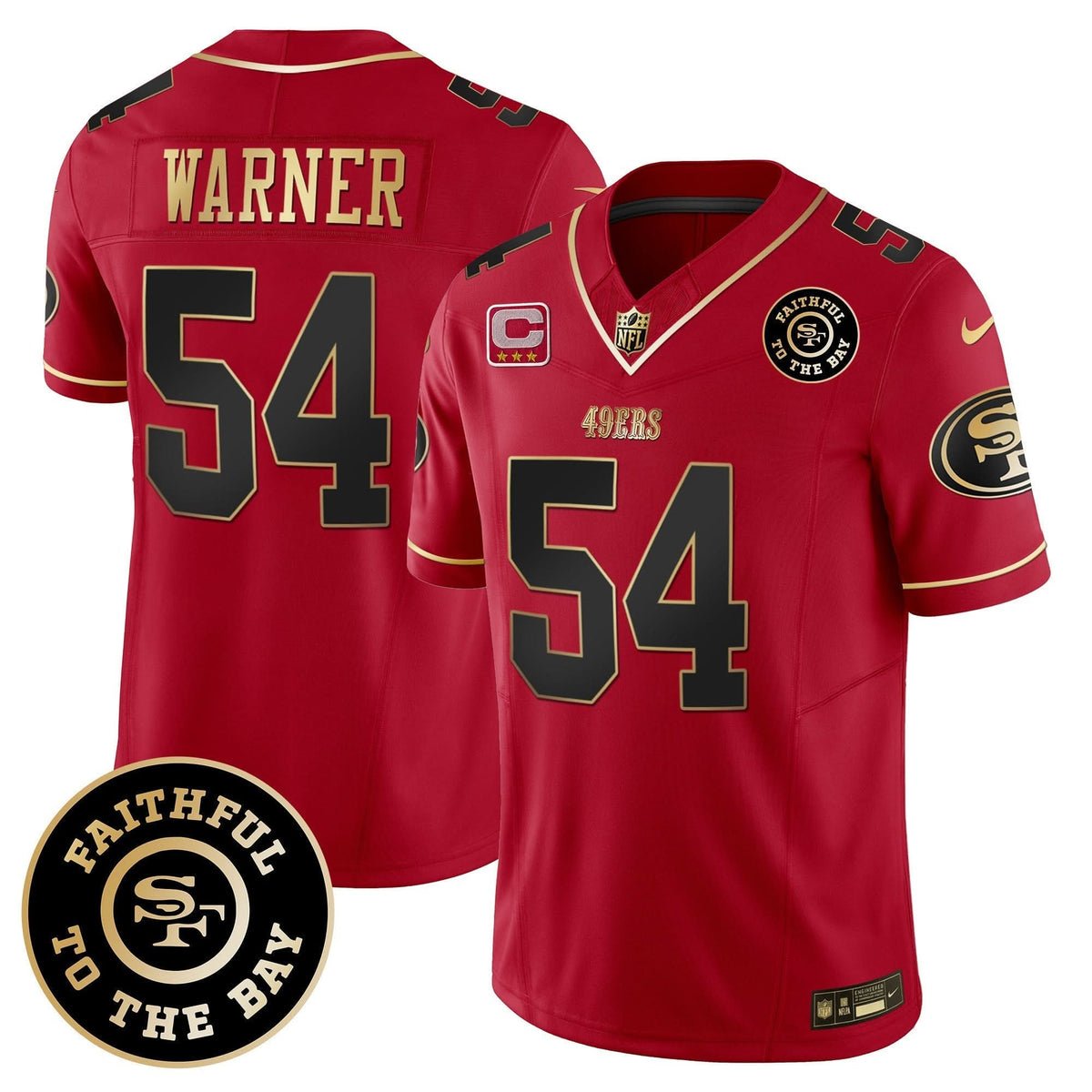 SF Faithful To The Bay Patch Vapor Limited Jersey V7