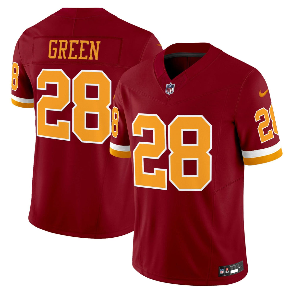 Washington Redskins Throwback Vapor Limited Jersey - All Stitched