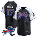 Buffalo Bills 2024 New York Patch Vapor Baseball Jersey - All Stitched