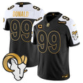 Los Angeles Rams 2024 Gold Vapor Limited Jersey - All Stitched